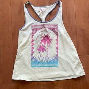 Yellow Hollister tank top